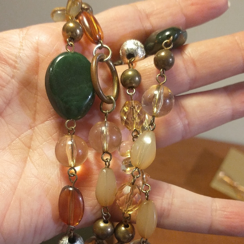 3/$10 Multi-Color Beaded Necklace